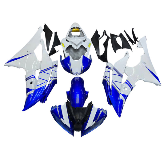 Carene 2008-2016 Yamaha YZF-R6 Bianco Blu No.46 FIAT R6 Generico