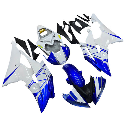 Carene 2008-2016 Yamaha YZF-R6 Bianco Blu No.46 FIAT R6 Generico