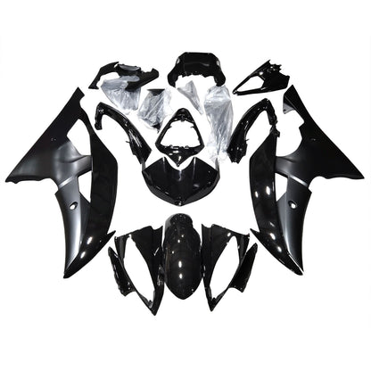 Carene 2008-2016 Yamaha YZF-R6 Contrast Black R6 Racing Generico