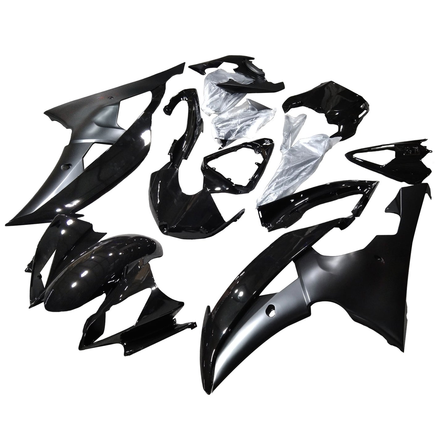 Carene 2008-2016 Yamaha YZF-R6 Contrast Black R6 Racing Generico