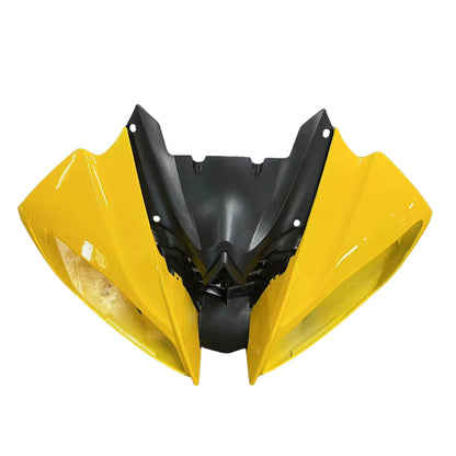 Carene 2008-2016 Yamaha YZF-R6 Yellow & Black Flame R6 Racing Generico