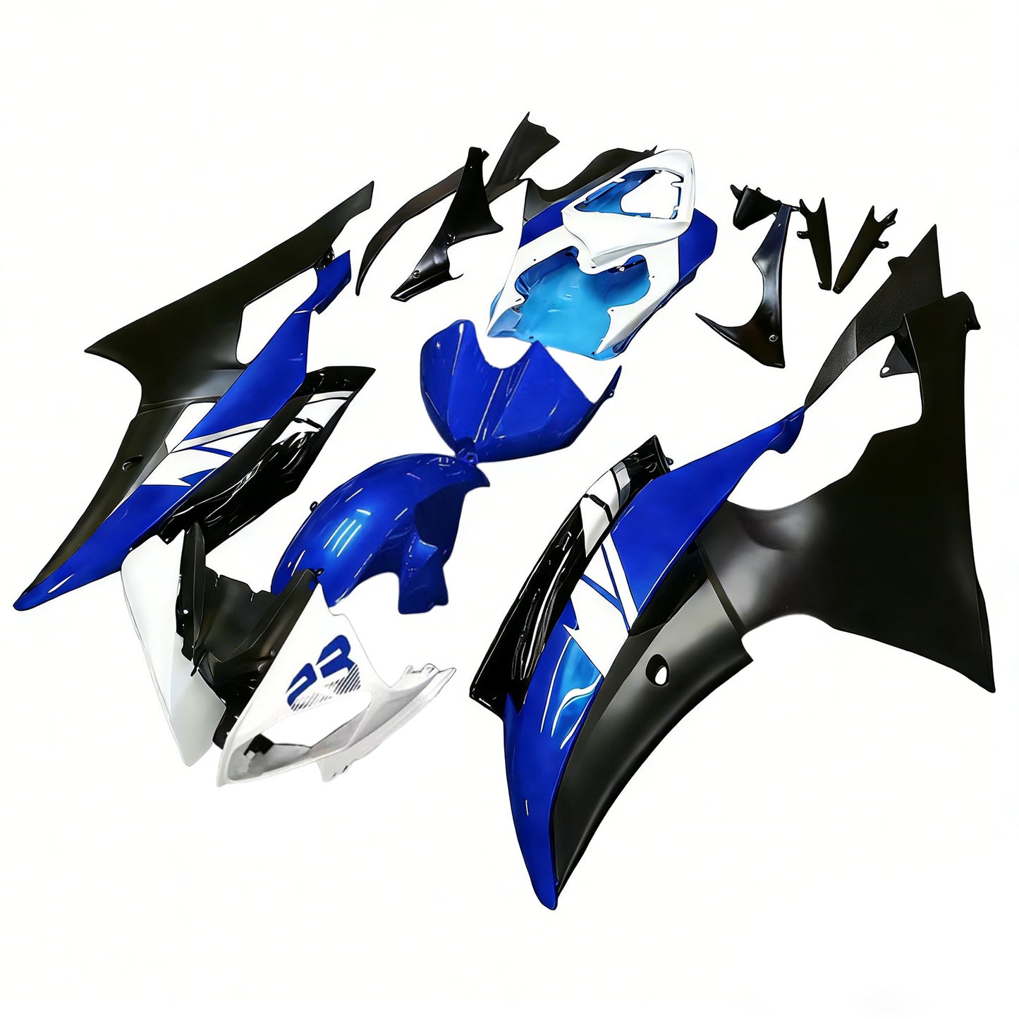 Kit carenatura carrozzeria plastica ABS adatta per Yamaha YZF 600 R6 2008-2016