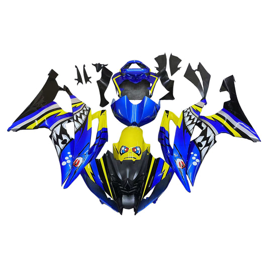 Kit carenatura per carrozzeria addominali di plastica per Yamaha YZF 600 R6 2008-2016