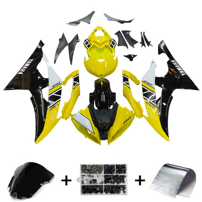 Amotopart Yamaha 2008-2016 YZF 600 R6 Giallo Kit paura di paura