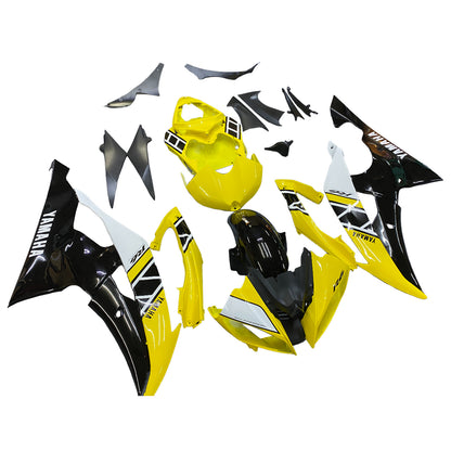 Amotopart Yamaha 2008-2016 YZF 600 R6 Giallo Kit paura di paura