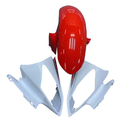 Amotopart Yamaha 2008-2016 YZF 600 R6 Kit di paura rosso bianco