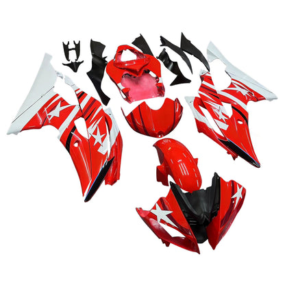 Amotopart Yamaha 2008-2016 YZF 600 R6 Kit di rivestimento rosso