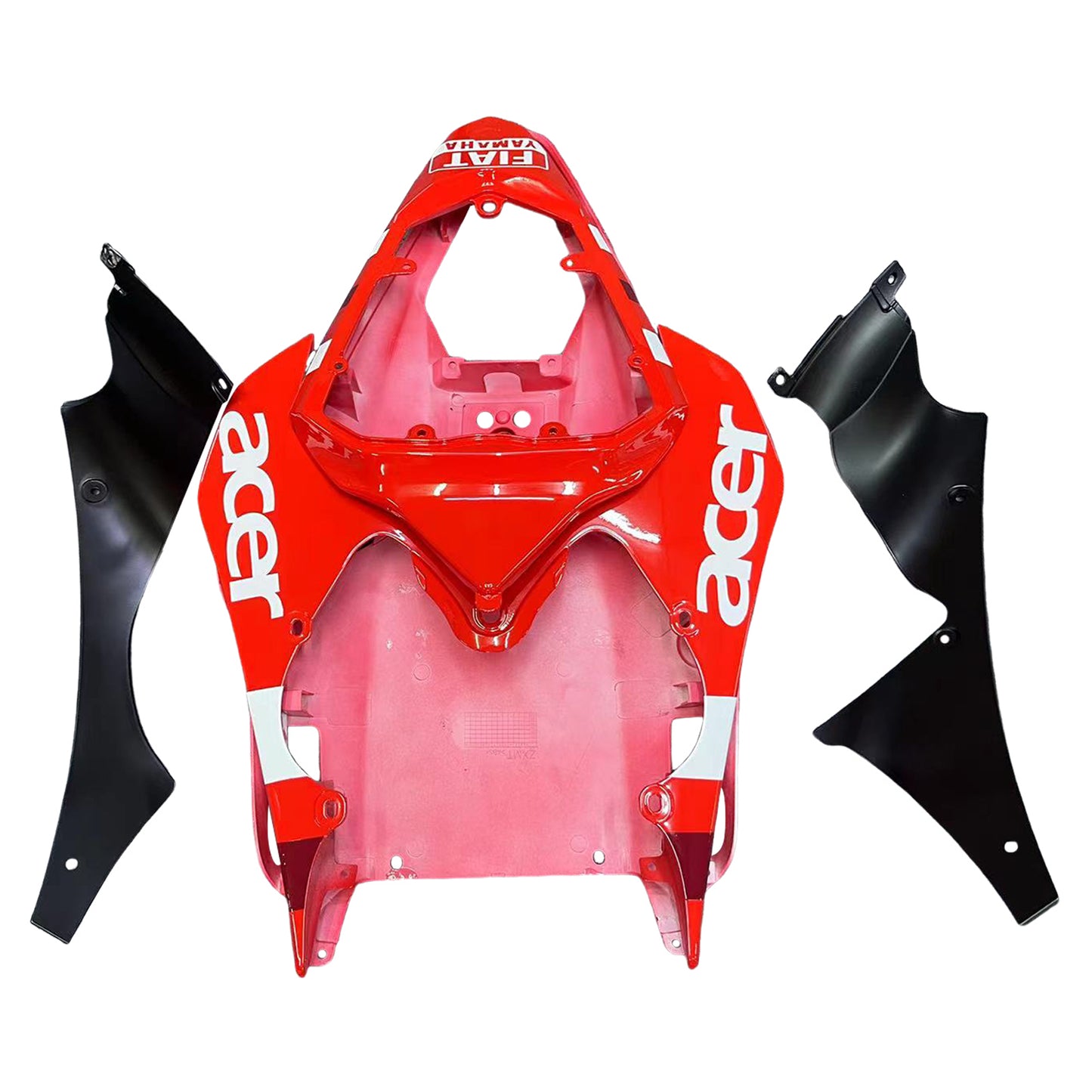 Amotopart Yamaha 2008-2016 YZF 600 R6 Kit di rivestimento rosso