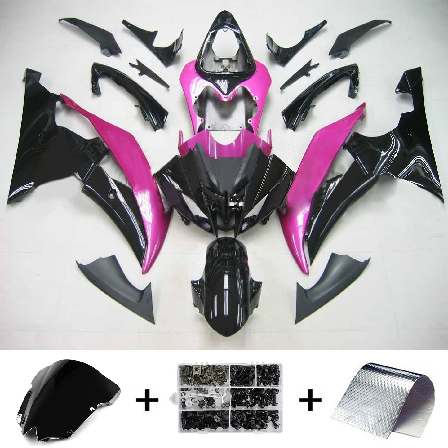 Amotopart rivestimento adatto a Yamaha YZF 600 R6 2008-2016