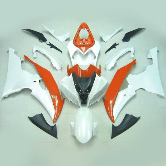 Amotopart Yamaha 2008-2016 YZF 600 R6 White