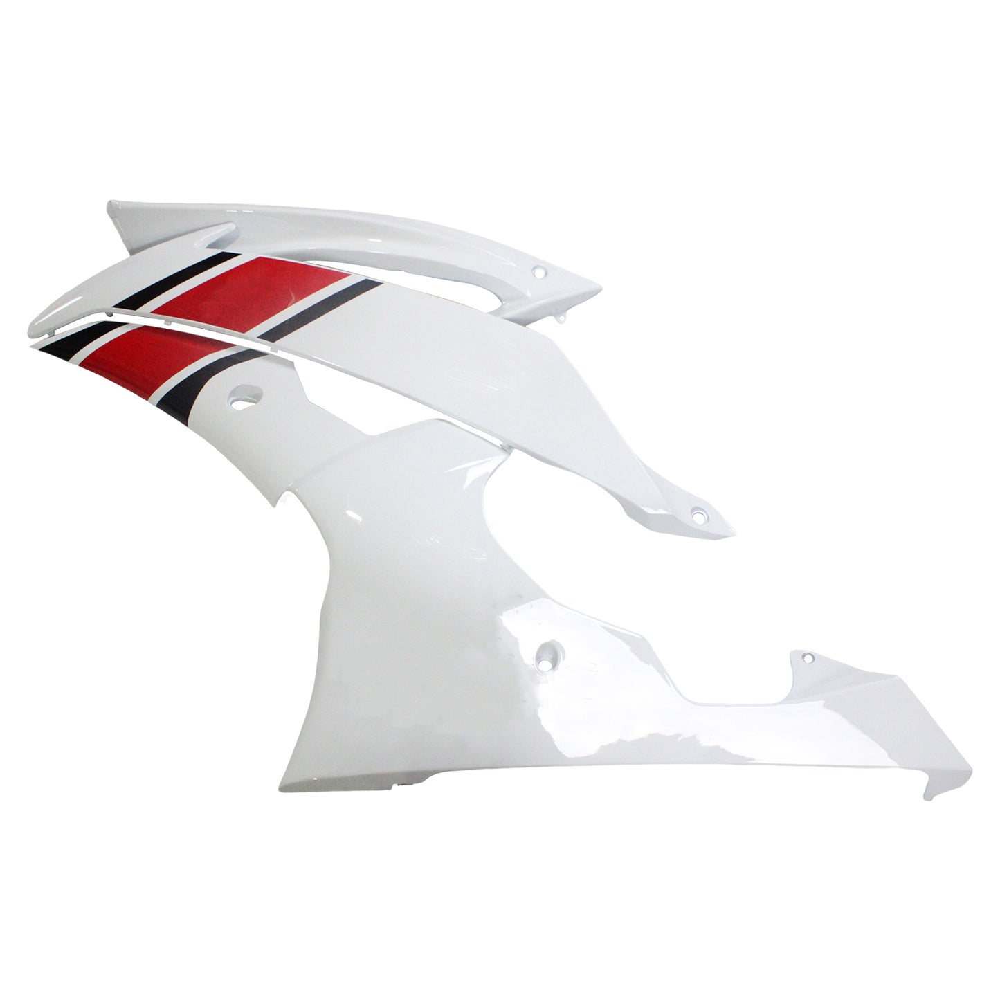 Amotopart Yamaha 2008-2016 YZF 600 R6 Kit di paura rosso bianco