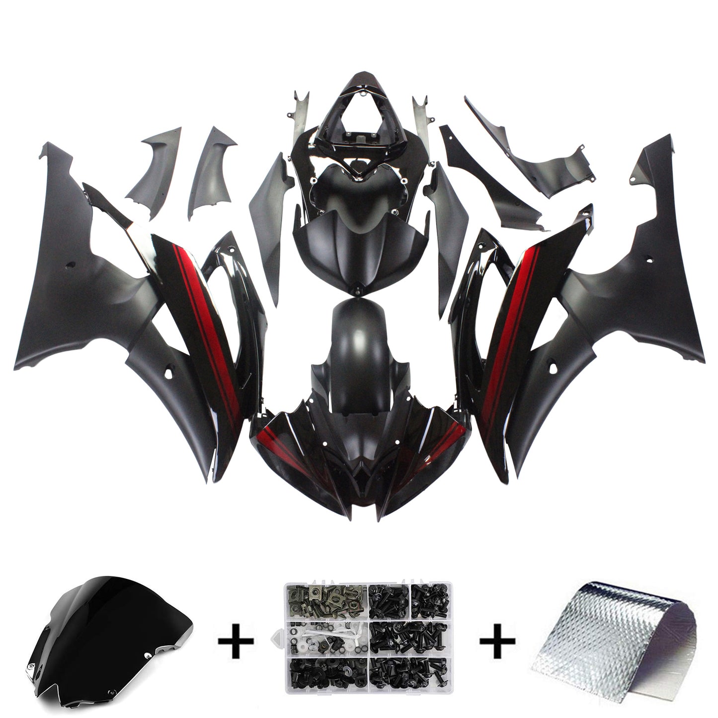 Kit Carena Per Yamaha YZF 600 R6 2008-2016 Generico
