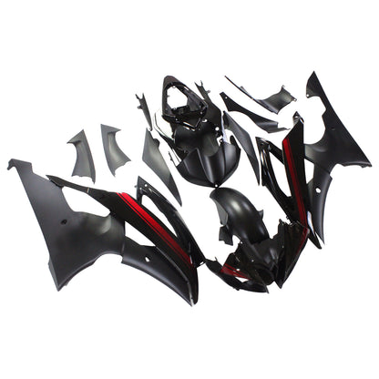 Amotopart Yamaha 2008-2016 YZF 600 R6 Kit di rivestimento nero