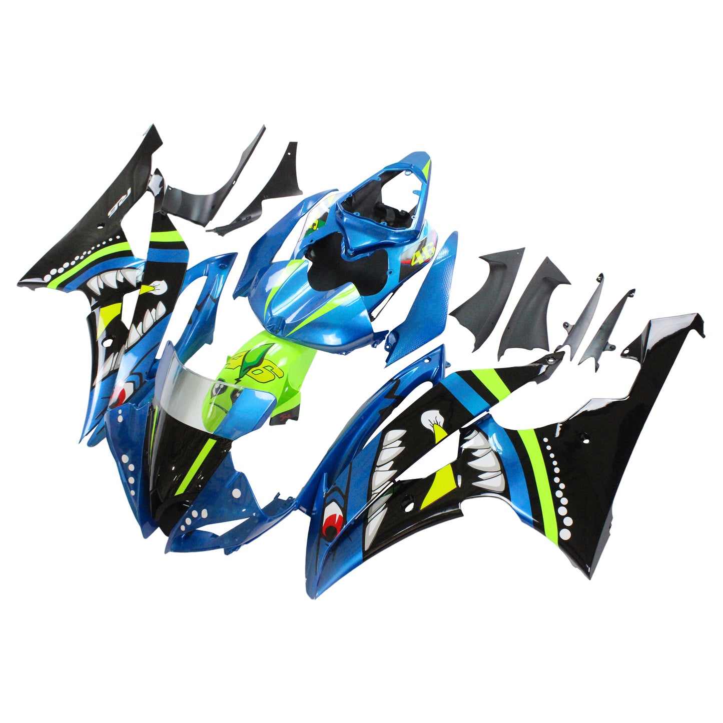 Per 2008-2016 Yamaha YZF 600 R6 Carena Kit Generico