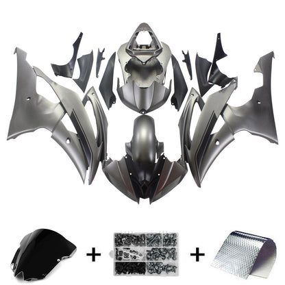 Amotopart Yamaha 2008-2016 YZF 600 R6 Kit Graus Grey