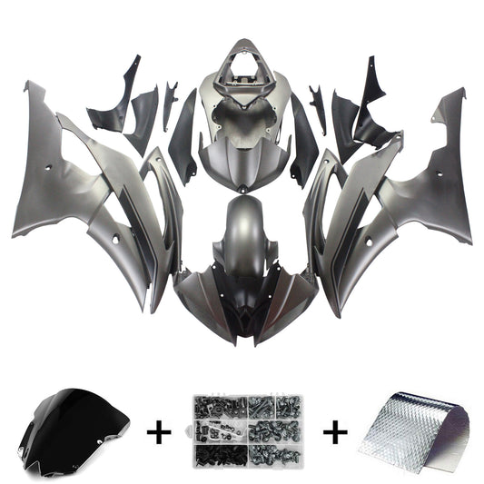 Amotopart Yamaha 2008-2016 YZF 600 R6 Kit Graus Grey