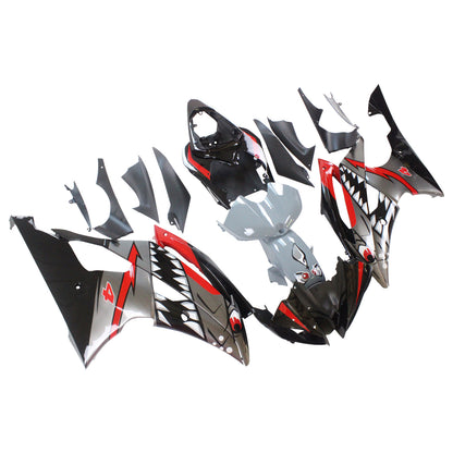 Amotopart-Cycle Cite Kit Karosserie Plastic Abs Fit per Yamaha YZF 600 R6 2008-2016