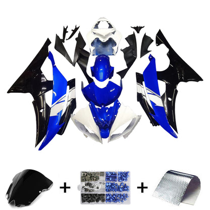 Kit carena iniezione carrozzeria in plastica ABS adatta per Yamaha YZF 600 R6 2008-2016