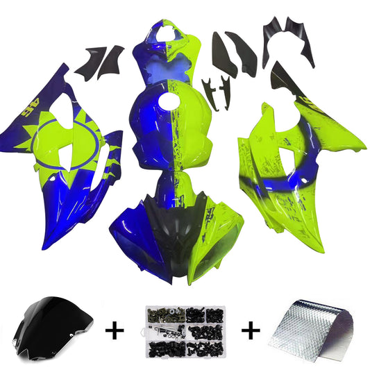 Kit carenatura per carrozzeria addominali di plastica per Yamaha YZF 600 R6 2008-2016