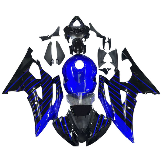 Kit carenatura iniezione Carrozzeria plastica ABS adatta per Yamaha YZF 600 R6 2008-2016