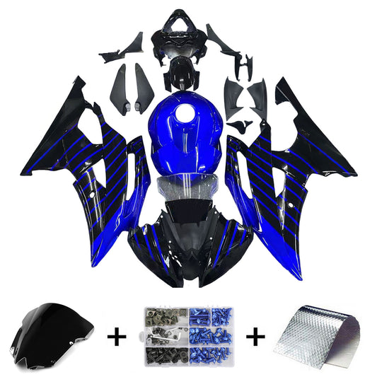 Kit carenatura iniezione Carrozzeria plastica ABS adatta per Yamaha YZF 600 R6 2008-2016