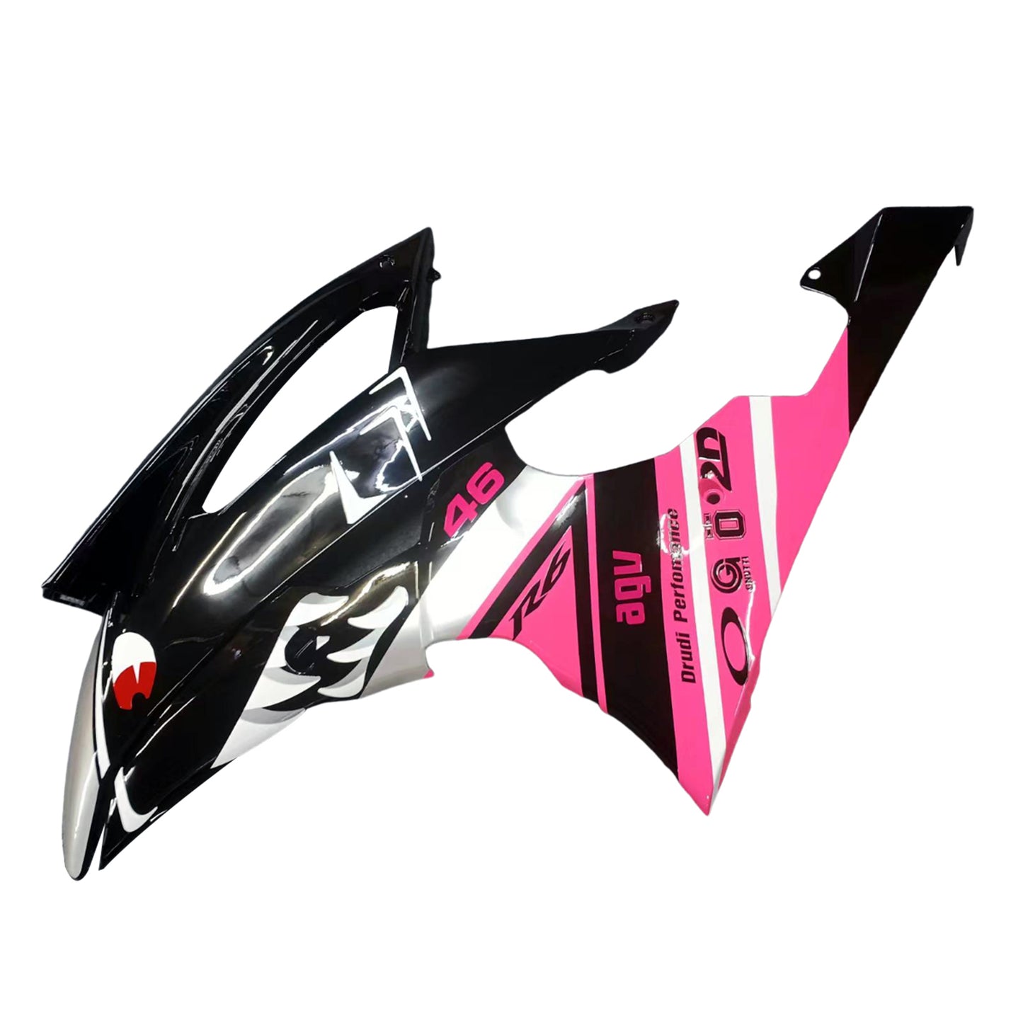 Amotopart Yamaha YZF 600 R6 2008-2016 Kit Carena Carrozzeria Plastica ABS