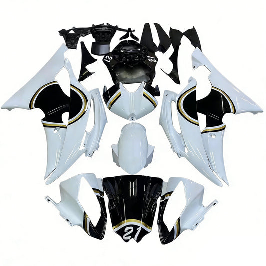 Amotopart Yamaha YZF 600 R6 2008-2016 Kit Carena Carrozzeria Plastica ABS