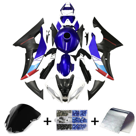 Amotopart Yamaha YZF 600 R6 2008-2016 Kit Carena Carrozzeria Plastica ABS
