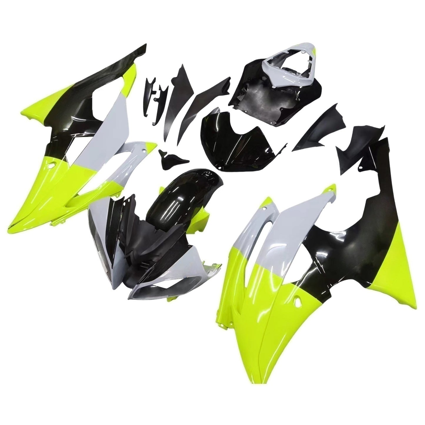 Amotopart Yamaha YZF 600 R6 2008-2016 Kit Carena Carrozzeria Plastica ABS