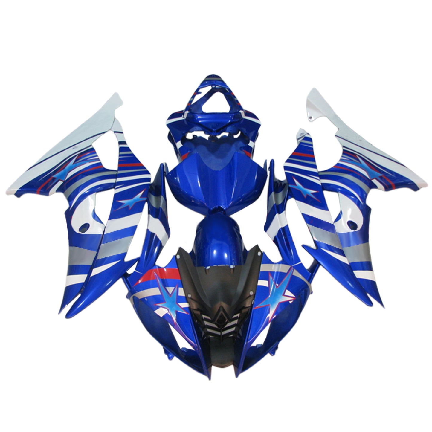 Amotopart Yamaha YZF 600 R6 2008-2016 Kit Carena Carrozzeria Plastica ABS