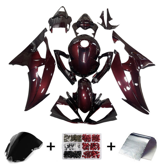 Kit carenatura iniezione plastica ABS per Yamaha YZFR6 YZF-R6 2008-2016