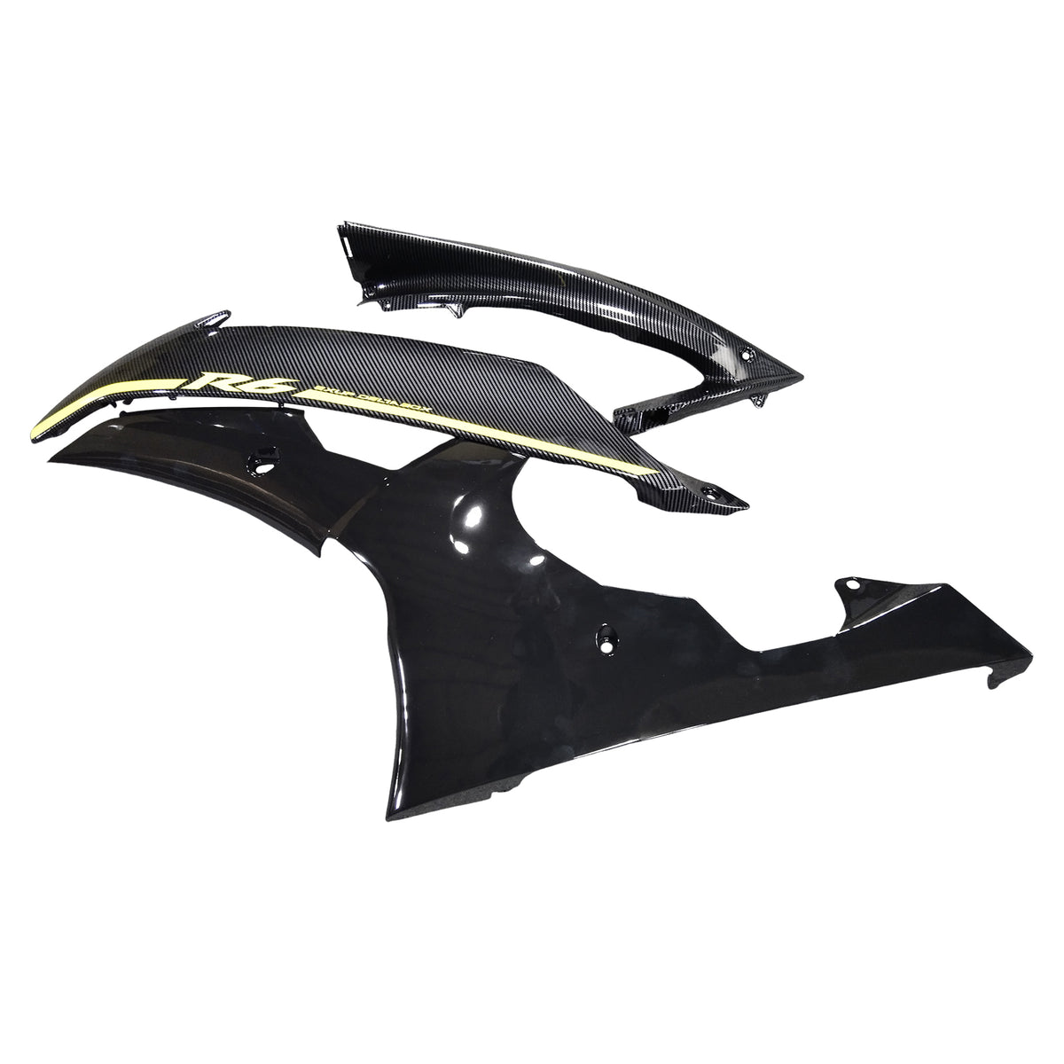 Kit carenatura iniezione plastica ABS per Yamaha YZFR6 YZF-R6 2008-2016