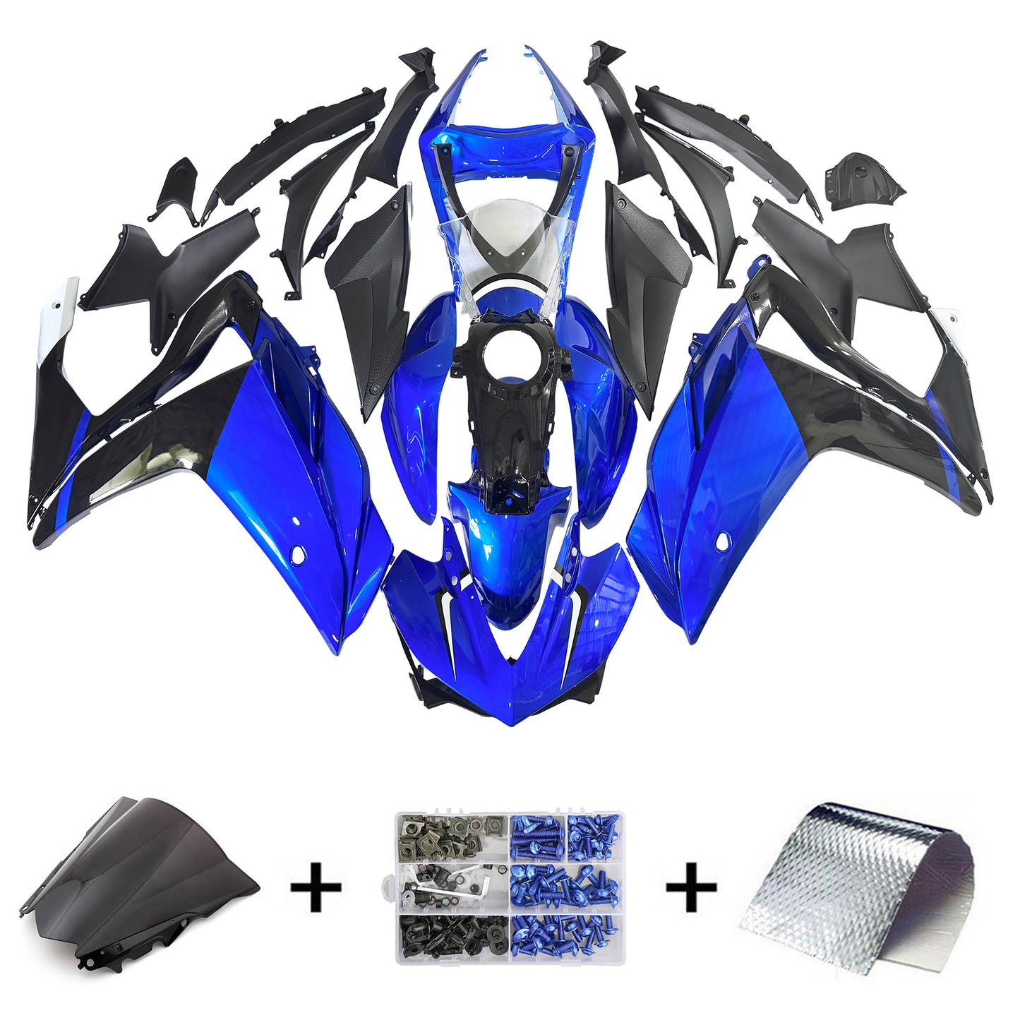 Kit Carenatura Per Yamaha YZF-R3 2014-2018 R25 2015-2017 Generico