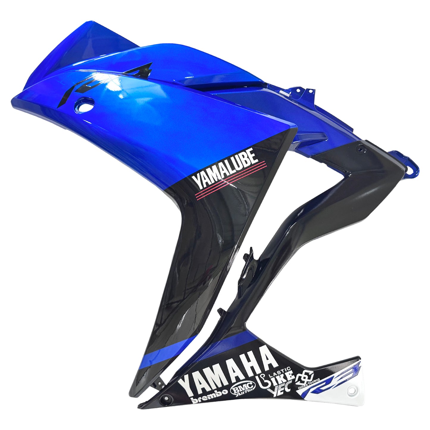 Amotopart Sales Ski Yamaha 2014-2018 YZF R3 e 2015-2017 YZF R25 Kit di rivestimento nero blu