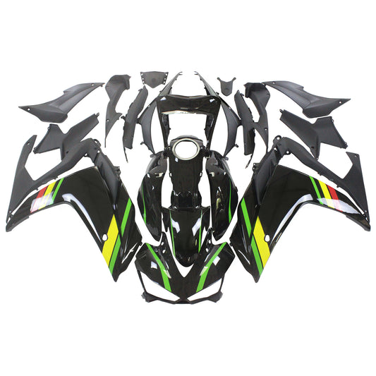 Kit di vendita Amotopart Yamaha 2014-2018 YZF R3 e 2015-2017 YZF R25 Kit di rivestimento artiglio-nero