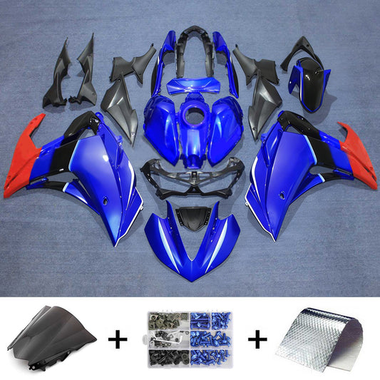 Amotopart Sales Ski Yamaha 2014-2018 YZF R3 e 2015-2017 YZF R25 Blue Red