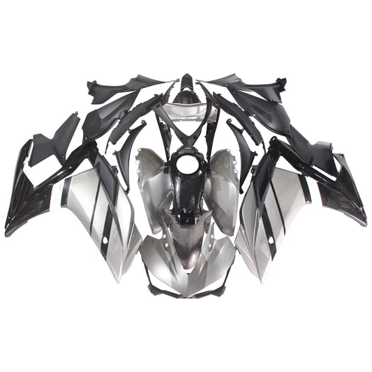 Amotopart Sales Ski Yamaha 2014-2018 YZF R3 e 2015-2017 YZF R25 Kit di chiusura nera Sliver