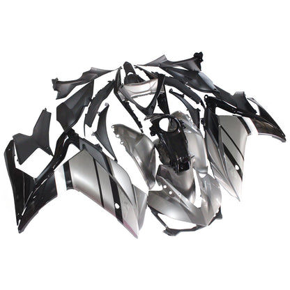 Amotopart Sales Ski Yamaha 2014-2018 YZF R3 e 2015-2017 YZF R25 Kit di chiusura nera Sliver