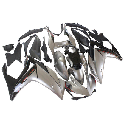 Amotopart Sales Ski Yamaha 2014-2018 YZF R3 e 2015-2017 YZF R25 Kit di detrazione grigio sliver