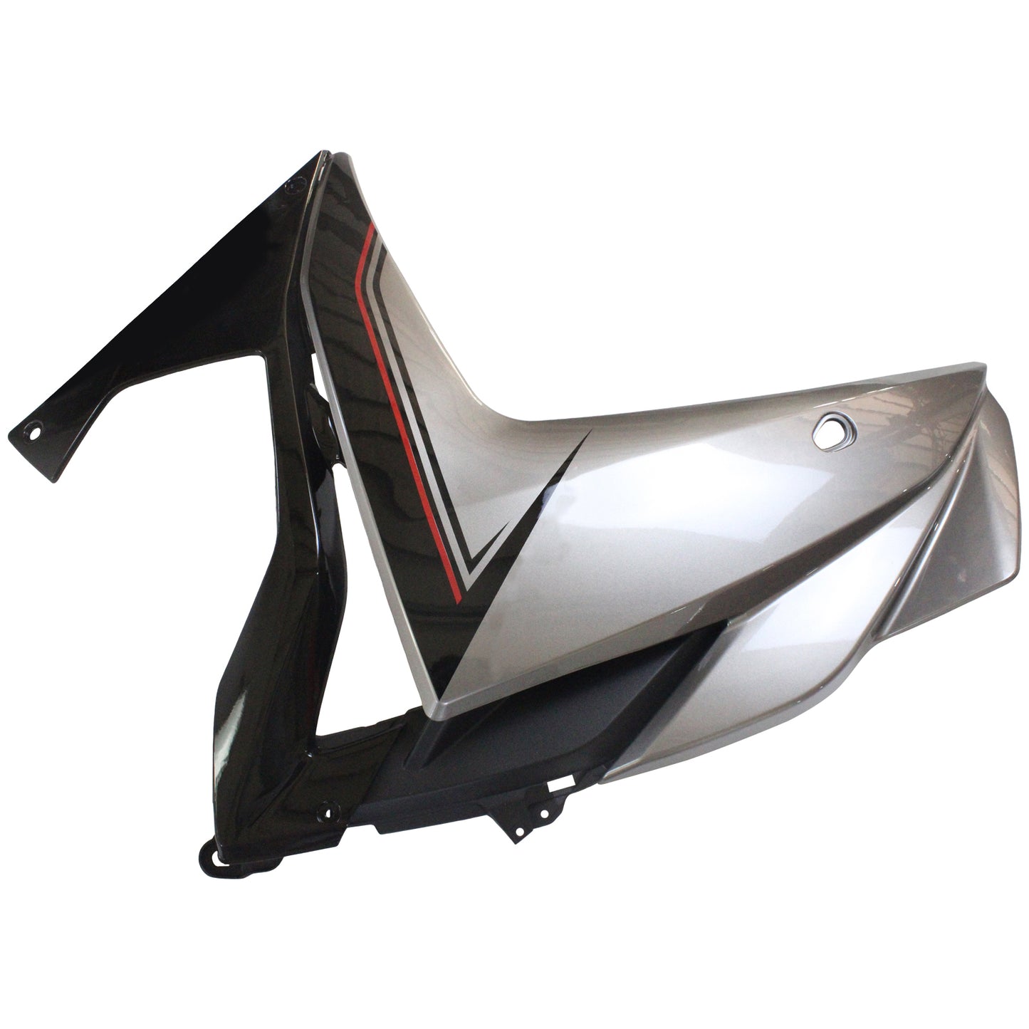 Amotopart Sales Ski Yamaha 2014-2018 YZF R3 e 2015-2017 YZF R25 Kit di detrazione grigio sliver