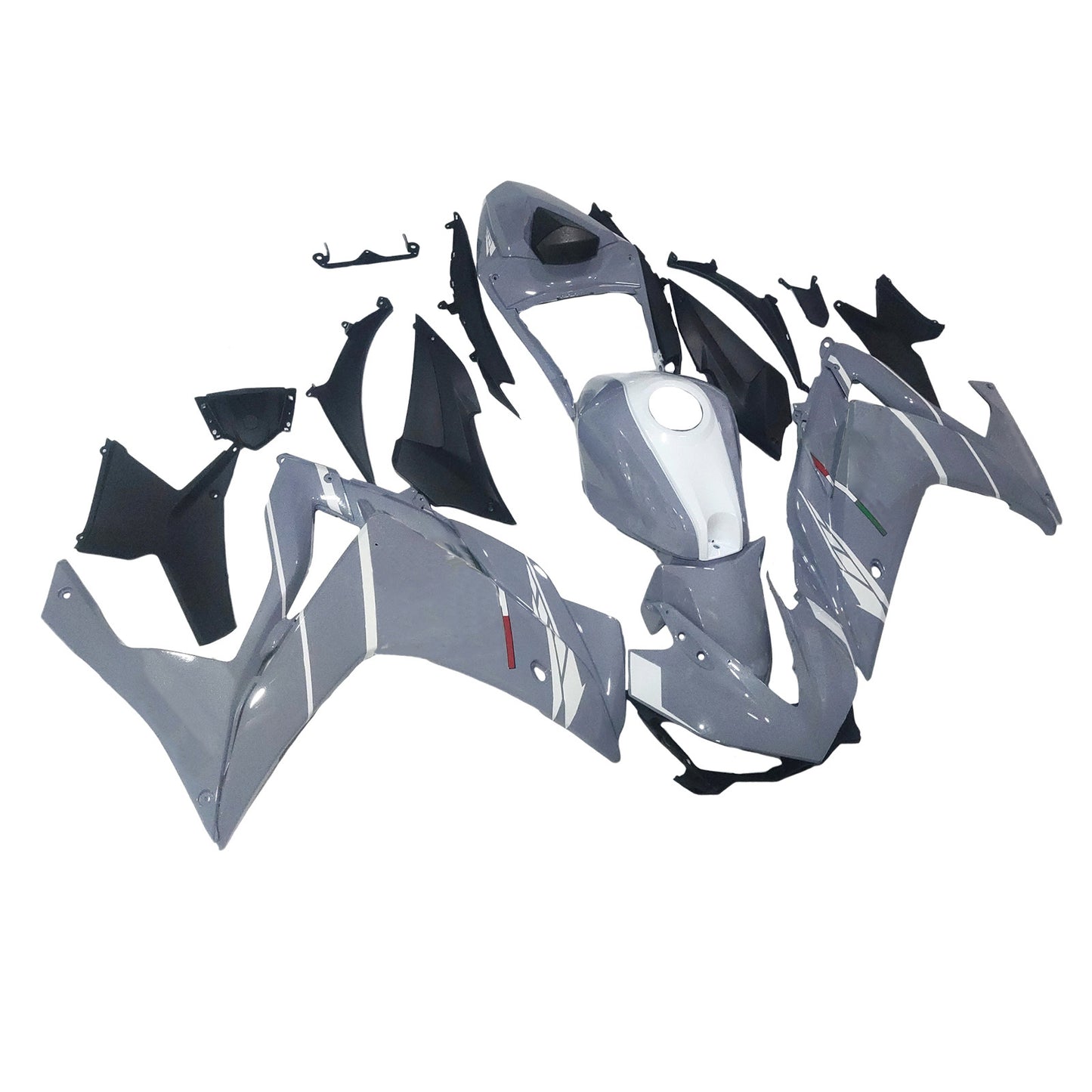 Amotoparte Capture Kit Yamaha 2014-2018 YZF R3 e 2015-2017 YZF R25 Schwarzgrau
 Kit di travestimento bianco