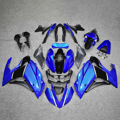 Amotoparte Capture Kit Yamaha 2014-2018 YZF R3 e 2015-2017 YZF R25 Black Mix Blue Tearing Kit
