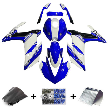 Amotoparte Capture Kit Yamaha 2014-2018 YZF R3 e 2015-2017 YZF R25 Blue Mix White Whiteing Kit