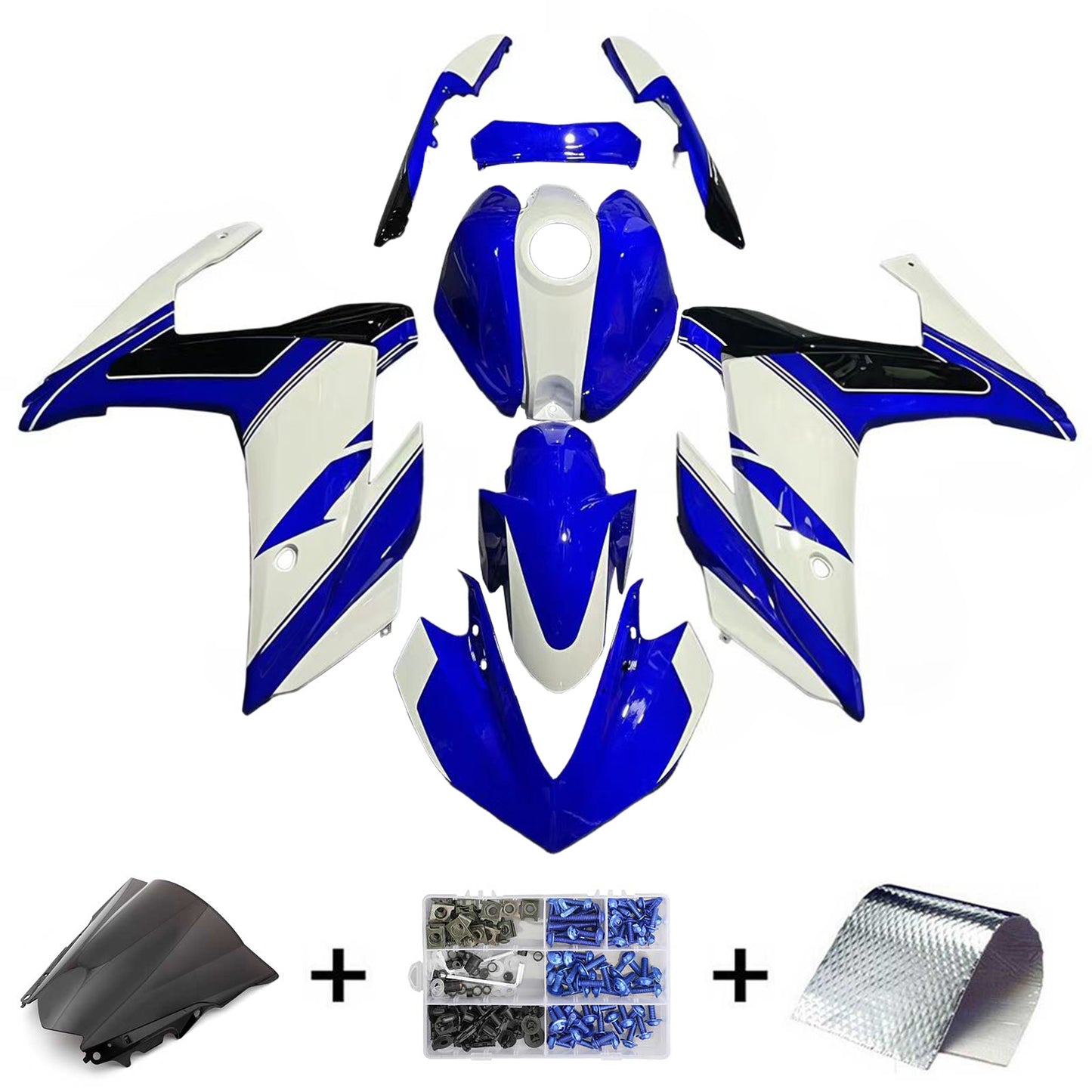Kit Carenatura Per Yamaha YZF-R3 2014-2018 R25 2015-2017 Generico