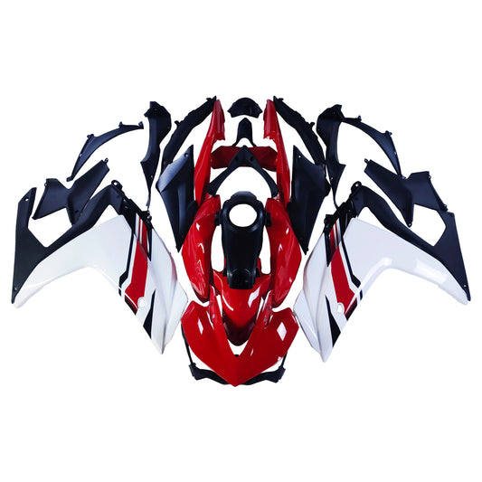 Kit Amotopart-Memory Yamaha 2014-2018 YZF R3 e 2015-2017 YZF R25 RED MIX White Tearing Kit