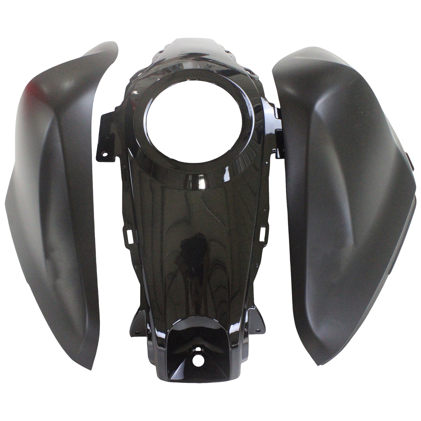 Kit di vendita Amotopart Yamaha 2014-2018 YZF R3 e 2015-2017 YZF R25 Kit di rivestimento rosso nero