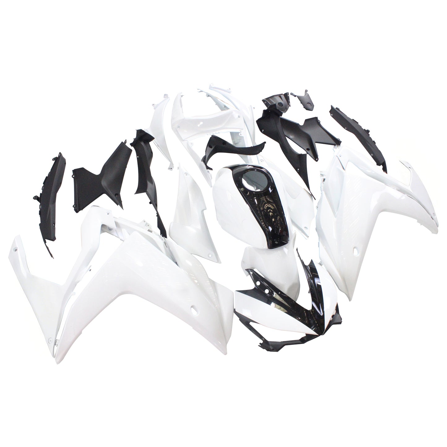 Amotopart Sales Ski Yamaha 2014-2018 YZF R3 e 2015-2017 YZF R25 White Fearing Kit