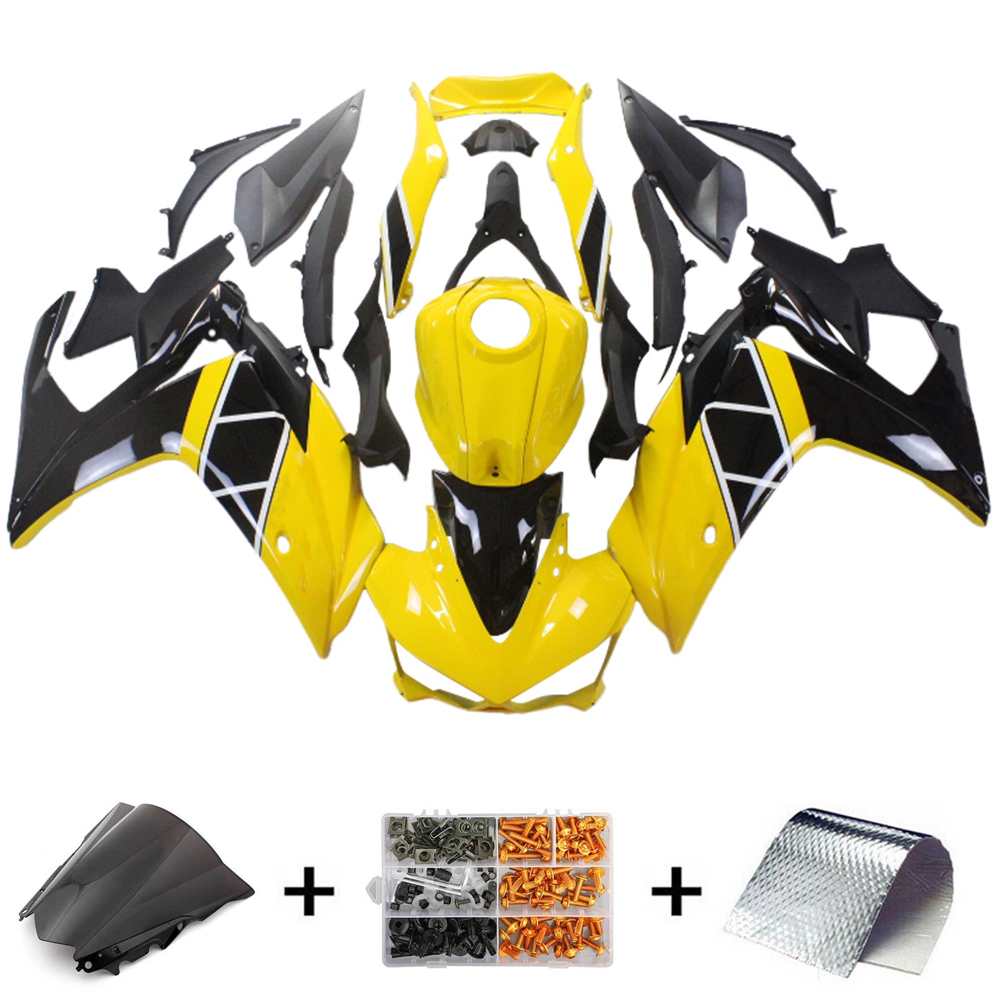 Kit Carenatura Per Yamaha YZF-R3 2014-2018 R25 2015-2017 Generico