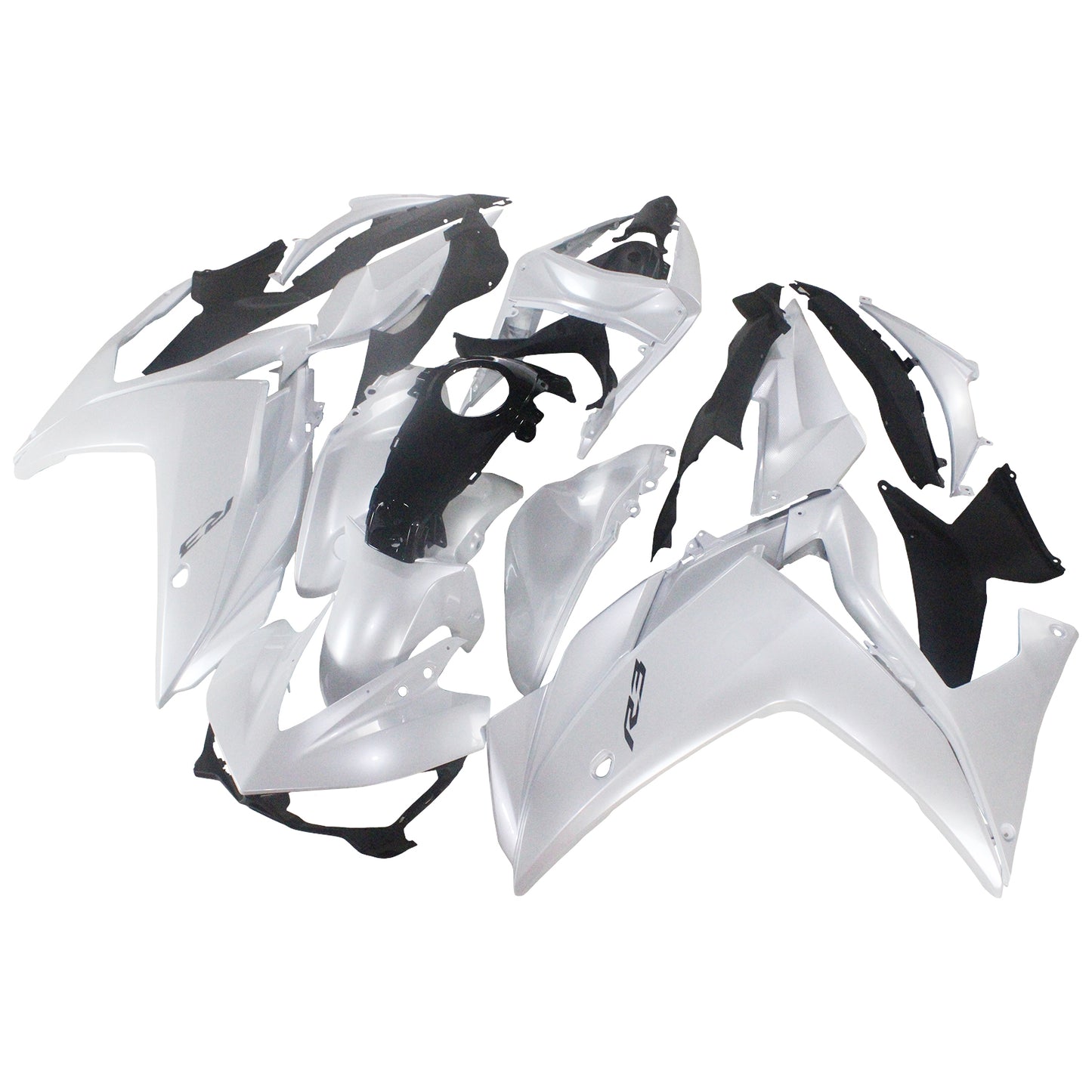 Amotopart Yamaha YZF-R3 2014-2018 R25 2015-2017 Kit carena Carrozzeria ABS