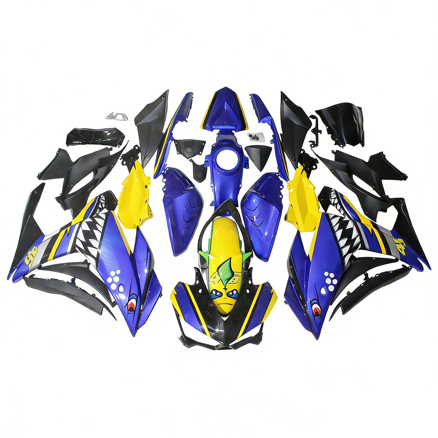 Amotopart Yamaha YZF-R3 2014-2018 R25 2015-2017 Kit carena Carrozzeria ABS